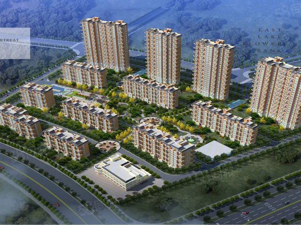 东湖花畔楼盘建筑物外景