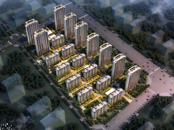 金科集美雅苑楼盘建筑物外景