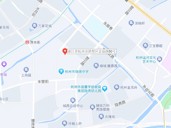 滨江·庆隆小河单元GS0303R21-10A地块楼盘区位规划