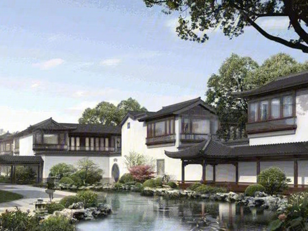 浦开江南里楼盘建筑物外景