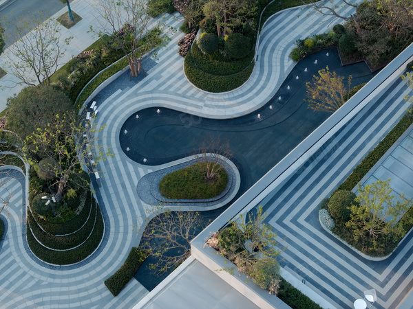 仁恒滨湖湾楼盘现场环境