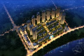 雁江区沱东片区蜀鑫江语城楼盘新房真实图片
