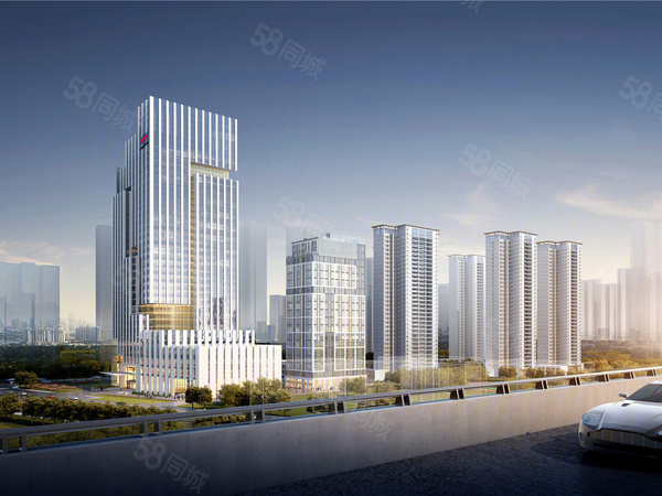中国铁建御湖楼盘建筑物外景