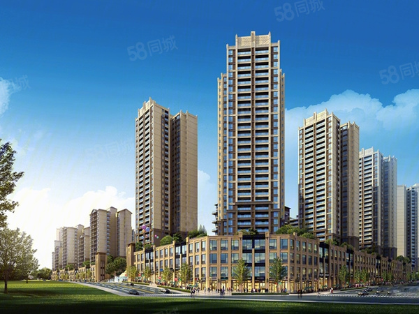 山语城楼盘建筑物外景