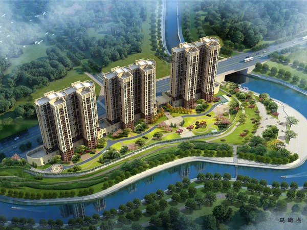 吉祥·在水一方楼盘建筑物外景