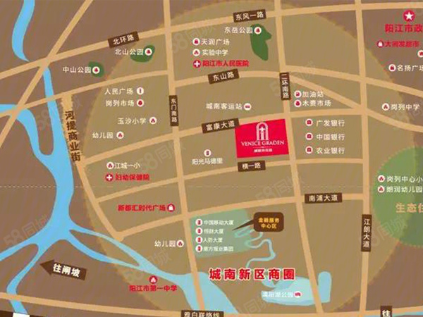威丽诗花园楼盘区位规划