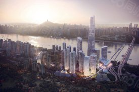 渝中区化龙桥陆海国际公寓楼盘新房真实图片
