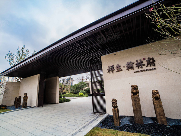 祥生翰林府楼盘现场环境