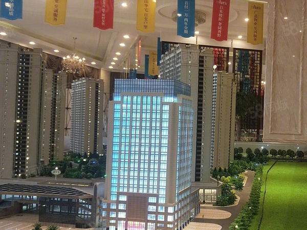 跃达幸福里规划沙盘