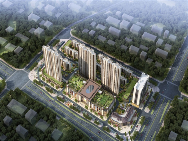 碧桂园南湖荟楼盘建筑物外景