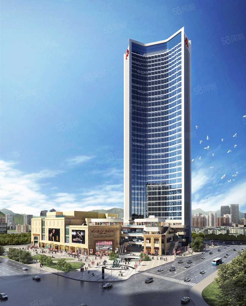 文昌桥头三胞国际广场,5.5米层高,看江公寓在售