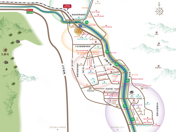 九寨·扶州苑楼盘区位规划
