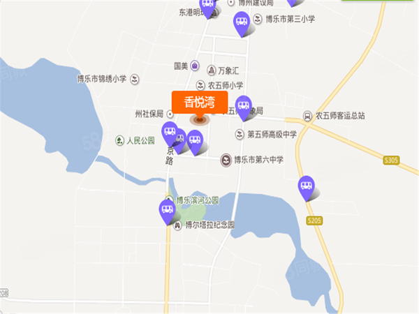 香悦湾楼盘区位规划