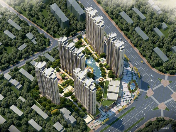 名門楼盘建筑物外景