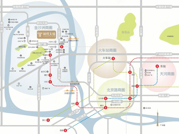 时代天境楼盘区位规划