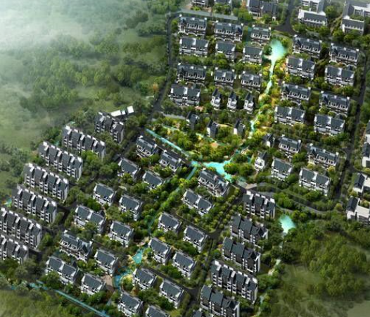 幸福里楼盘建筑物外景