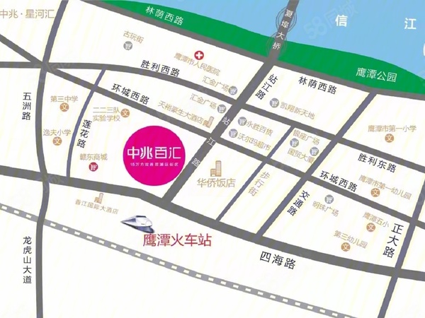 中兆·百汇楼盘区位规划