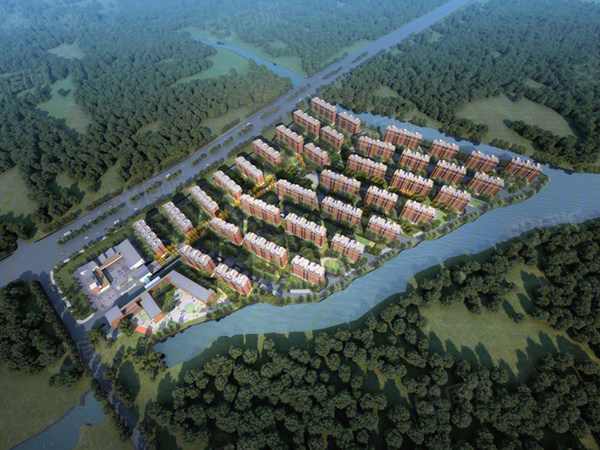 万科常春藤楼盘建筑物外景