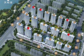宁海县桃源街道天明海逸湾楼盘新房真实图片