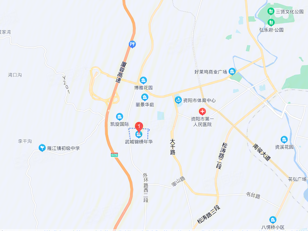 武城锦绣年华楼盘区位规划