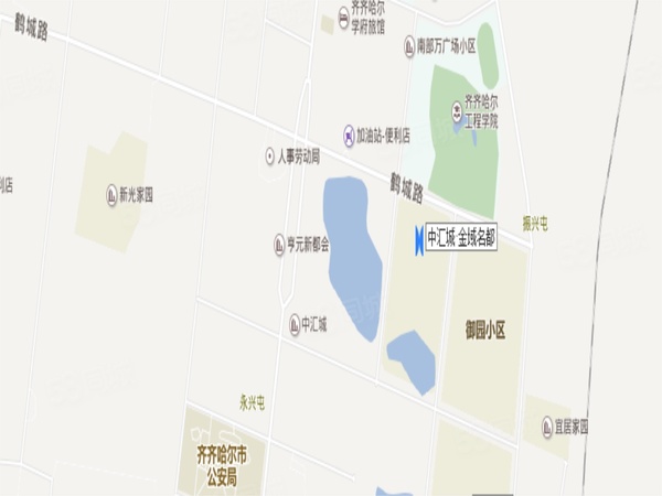 中汇城·金域名都楼盘区位规划