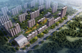 高新宜居路板块南郡瀚府楼盘新房真实图片