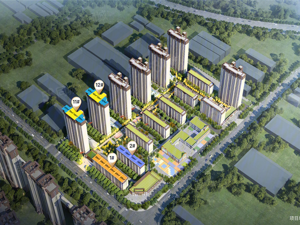 恒达·名筑楼盘建筑物外景