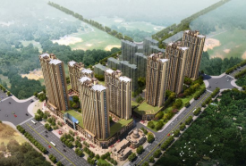 龙子湖区二钢大润发商圈佰亿城市之光楼盘新房真实图片