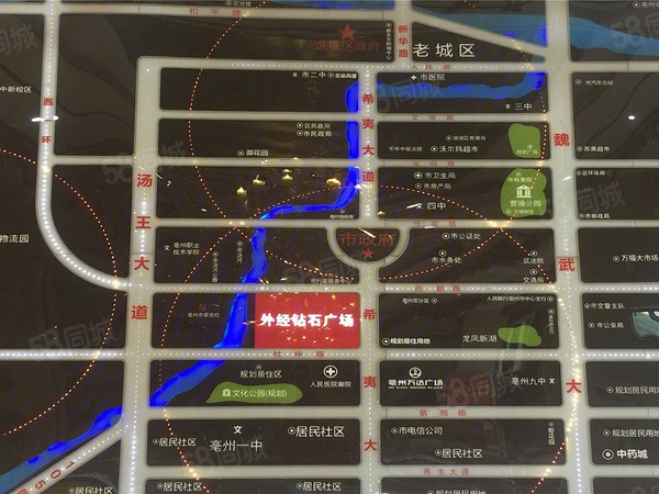 外经钻石广场楼盘区位规划