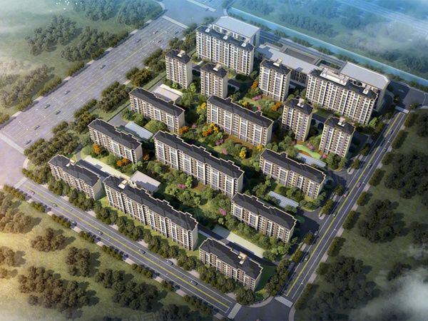 百丰天盈楼盘建筑物外景