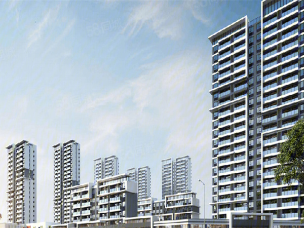 越秀龙庭楼盘建筑物外景