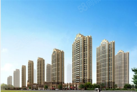 霍邱御龙湾楼盘建筑物外景