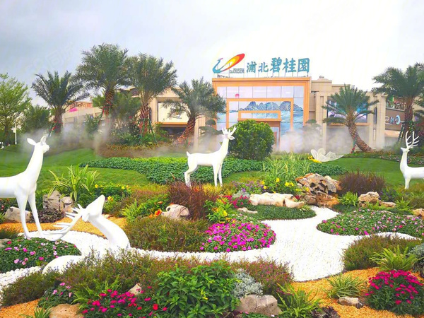 浦北碧桂园楼盘建筑物外景