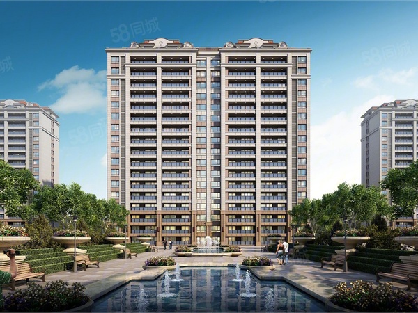 凯翔政通花苑楼盘建筑物外景