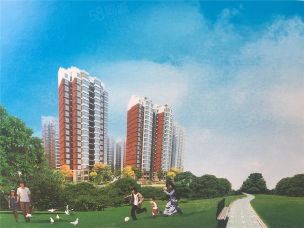 绿水家园楼盘建筑物外景