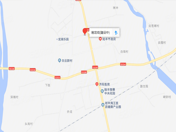 港龙城楼盘区位规划