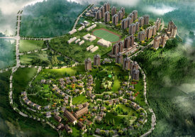 五指山五指山翡翠天城楼盘新房真实图片