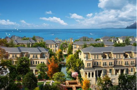 太阳世纪天屿湖楼盘建筑物外景
