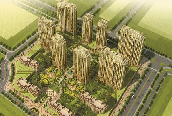 香溢·广苑楼盘建筑物外景