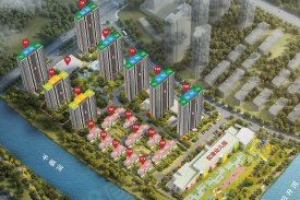 温岭市东部新区碧桂园禧悦楼盘新房真实图片