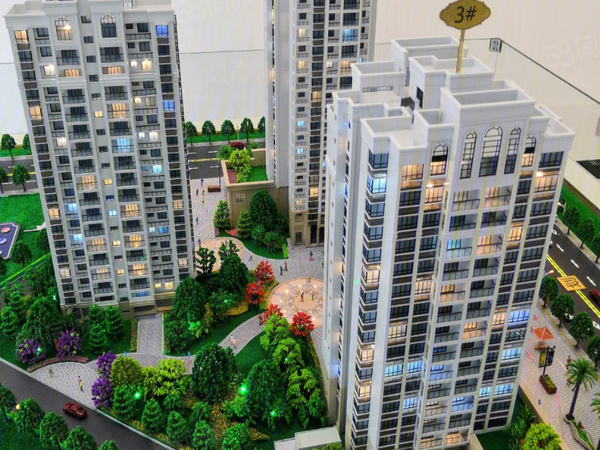 安和海尚公馆规划沙盘