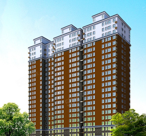 悦水澜庭楼盘建筑物外景