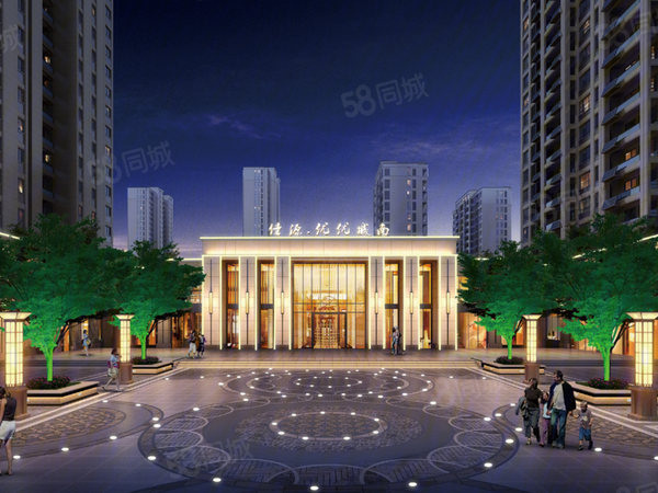佳源·优优城南楼盘建筑物外景
