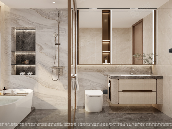 中?！び袢A玖章樣板間示意圖