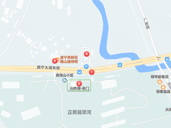 山屿湖·名门楼盘区位规划