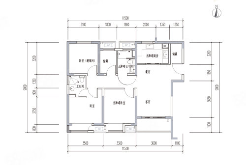 建滔浦岸花园户型图