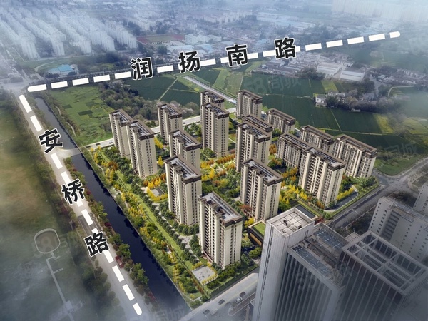 万科未来之光楼盘建筑物外景