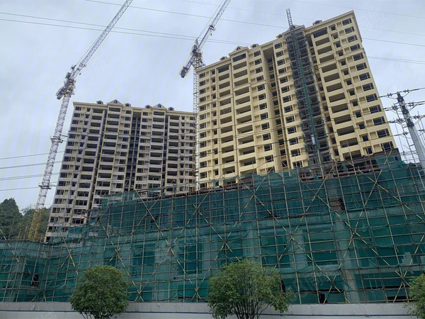 状元府邸楼盘现场环境