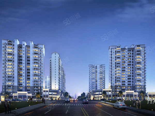 丹霞新城楼盘建筑物外景