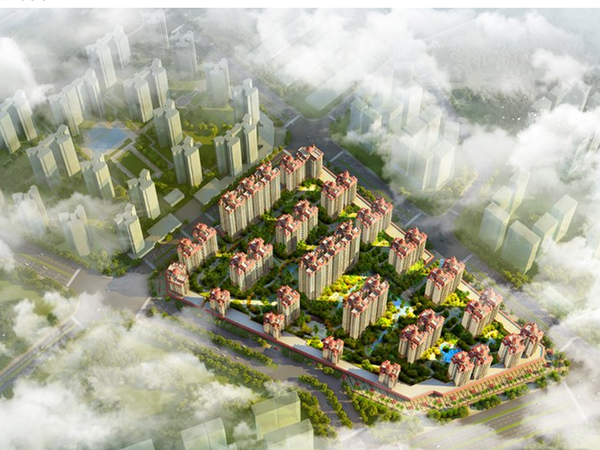 融创香山府楼盘建筑物外景